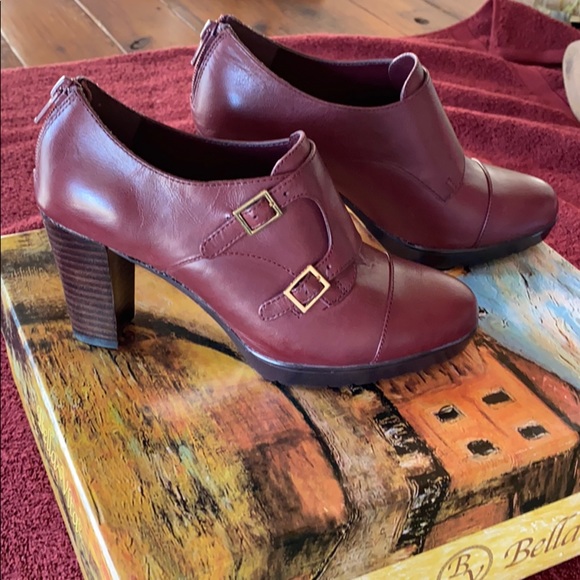 Bella Vita zia - Burgundy, size 6 - Picture 1 of 6